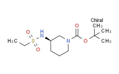 CAS No. 1286209-12-8, (R)-tert-Butyl 3-(ethylsulfonamido)piperidine-1-carboxylate
