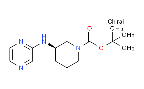 CAS No. 1421047-07-5, (R)-tert-Butyl 3-(pyrazin-2-ylamino)piperidine-1-carboxylate