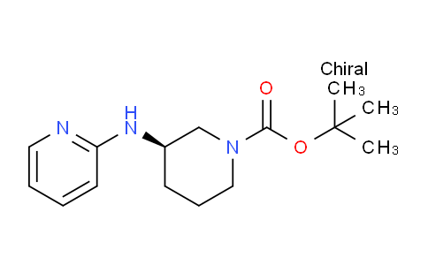 CAS No. 1255533-88-0, (R)-tert-Butyl 3-(pyridin-2-ylamino)piperidine-1-carboxylate
