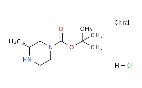 CAS No. 1384840-46-3, (R)-tert-Butyl 3-methylpiperazine-1-carboxylate hydrochloride