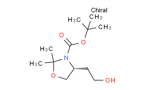CAS No. 201404-86-6, (R)-tert-Butyl 4-(2-hydroxyethyl)-2,2-dimethyloxazolidine-3-carboxylate