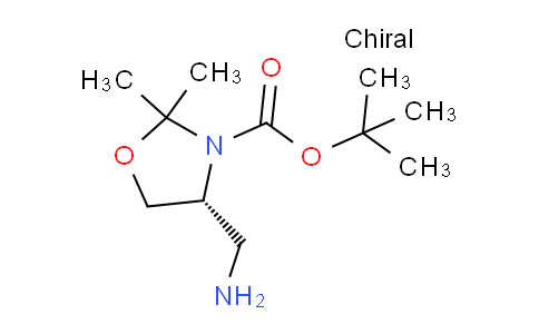 CAS No. 140645-64-3, (R)-tert-Butyl 4-(aminomethyl)-2,2-dimethyloxazolidine-3-carboxylate