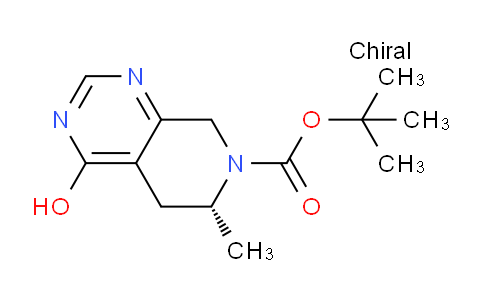 CAS No. 1826008-03-0, (R)-tert-Butyl 4-hydroxy-6-methyl-5,6-dihydropyrido[3,4-d]pyrimidine-7(8H)-carboxylate