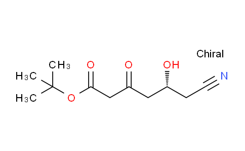 CAS No. 125988-01-4, (R)-tert-Butyl 6-cyano-5-hydroxy-3-oxohexanoate