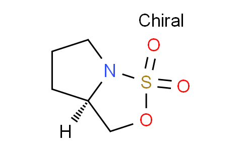 CAS No. 143577-46-2, (R)-Tetrahydro-3H-pyrrolo[1,2-c][1,2,3]oxathiazole 1,1-dioxide