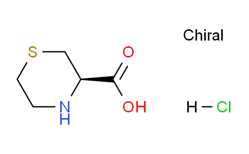 CAS No. 67362-31-6, (R)-Thiomorpholine-3-carboxylic acid hydrochloride