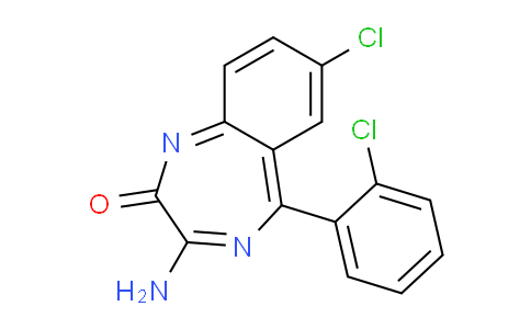CAS No. 209985-28-4, (R,S)-Z-3-Amino-7-chloro-5-(2-chlorophenyl)-2-oxo-1,4-benzodiazepine