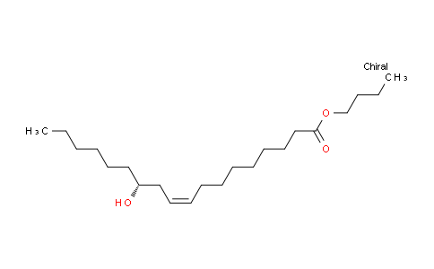 CAS No. 151-13-3, (R,Z)-Butyl 12-hydroxyoctadec-9-enoate