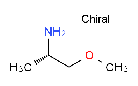 CAS No. 99636-32-5, (S)-(+)-1-methoxy-2-propylamine