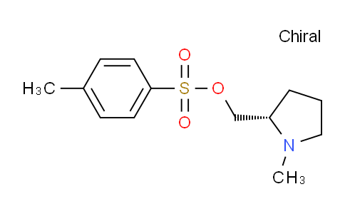 CAS No. 1354019-24-1, (S)-(1-Methylpyrrolidin-2-yl)methyl 4-methylbenzenesulfonate