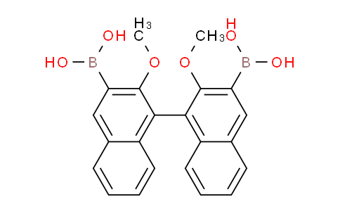 CAS No. 428874-68-4, (S)-(2,2'-Dimethoxy-[1,1'-binaphthalene]-3,3'-diyl)diboronic acid
