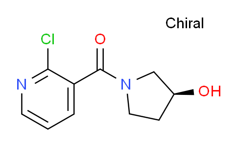 CAS No. 1353995-23-9, (S)-(2-Chloropyridin-3-yl)(3-hydroxypyrrolidin-1-yl)methanone