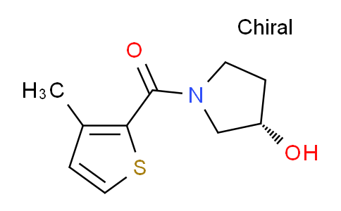 CAS No. 1354018-50-0, (S)-(3-Hydroxypyrrolidin-1-yl)(3-methylthiophen-2-yl)methanone