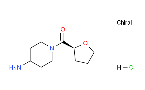 CAS No. 1286208-67-0, (S)-(4-Aminopiperidin-1-yl)(tetrahydrofuran-2-yl)methanone hydrochloride