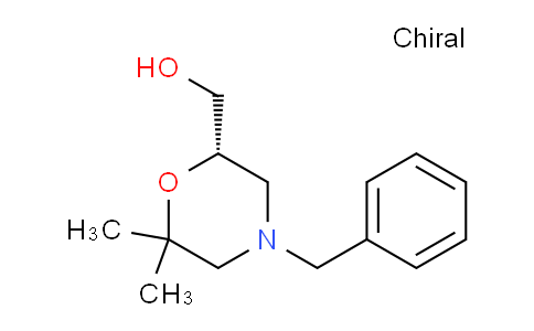 CAS No. 1400589-78-7, (S)-(4-Benzyl-6,6-dimethylmorpholin-2-yl)methanol