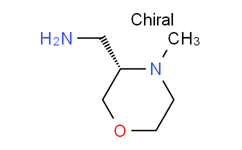 CAS No. 1821821-77-5, (S)-(4-Methylmorpholin-3-yl)methanamine