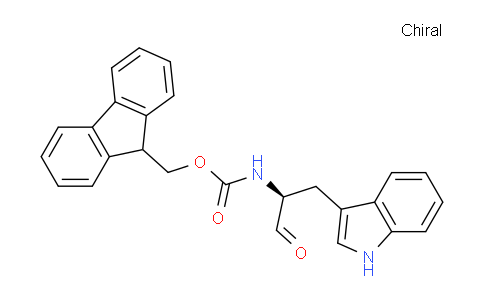 CAS No. 246159-95-5, (S)-(9H-Fluoren-9-yl)methyl (1-(1H-indol-3-yl)-3-oxopropan-2-yl)carbamate