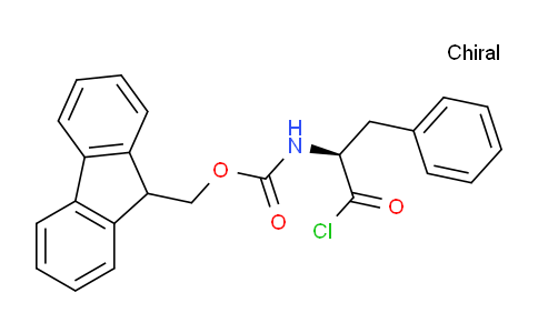 CAS No. 103321-57-9, (S)-(9H-Fluoren-9-yl)methyl (1-chloro-1-oxo-3-phenylpropan-2-yl)carbamate