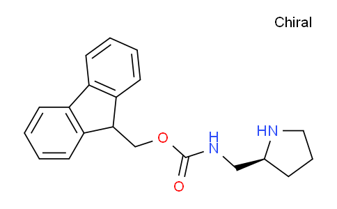 CAS No. 672310-16-6, (S)-(9H-Fluoren-9-yl)methyl (pyrrolidin-2-ylmethyl)carbamate