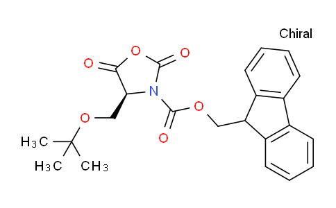 CAS No. 129288-44-4, (S)-(9H-Fluoren-9-yl)methyl 4-(tert-butoxymethyl)-2,5-dioxooxazolidine-3-carboxylate