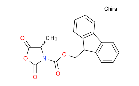 CAS No. 125814-20-2, (S)-(9H-Fluoren-9-yl)methyl 4-methyl-2,5-dioxooxazolidine-3-carboxylate