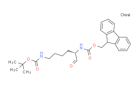 CAS No. 146803-44-3, (S)-(9H-Fluoren-9-yl)methyl tert-butyl (6-oxohexane-1,5-diyl)dicarbamate