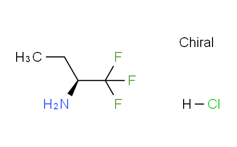 CAS No. 101054-96-0, (S)-1,1,1-Trifluoro-2-butylamine hydrochloride