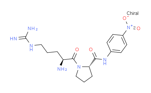 CAS No. 112898-06-3, (S)-1-((S)-2-Amino-5-guanidinopentanoyl)-N-(4-nitrophenyl)pyrrolidine-2-carboxamide