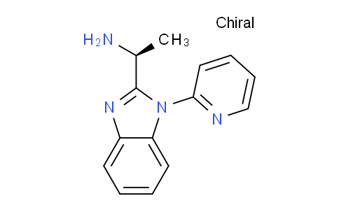 CAS No. 1398507-88-4, (S)-1-(1-(Pyridin-2-yl)-1H-benzo[d]imidazol-2-yl)ethanamine