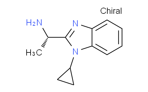 CAS No. 1398507-75-9, (S)-1-(1-Cyclopropyl-1H-benzo[d]imidazol-2-yl)ethanamine
