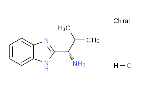 CAS No. 184685-11-8, (S)-1-(1H-Benzimidazol-2-yl)-2-methylpropylamine Hydrochloride