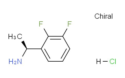 CAS No. 1415303-43-3, (S)-1-(2,3-Difluorophenyl)ethanamine hydrochloride