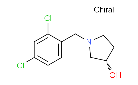CAS No. 1264033-86-4, (S)-1-(2,4-Dichlorobenzyl)pyrrolidin-3-ol