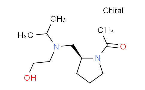 CAS No. 1354007-84-3, (S)-1-(2-(((2-Hydroxyethyl)(isopropyl)amino)methyl)pyrrolidin-1-yl)ethanone