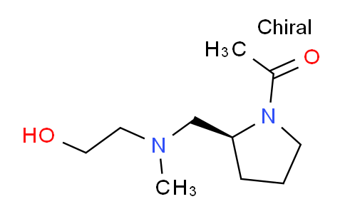 CAS No. 1354018-49-7, (S)-1-(2-(((2-Hydroxyethyl)(methyl)amino)methyl)pyrrolidin-1-yl)ethanone