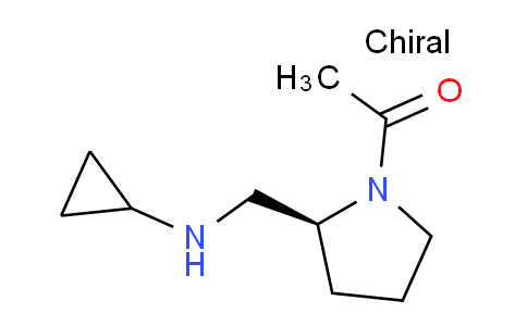 CAS No. 1354017-48-3, (S)-1-(2-((Cyclopropylamino)methyl)pyrrolidin-1-yl)ethanone