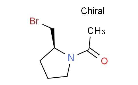 CAS No. 1178004-35-7, (S)-1-(2-(Bromomethyl)pyrrolidin-1-yl)ethanone