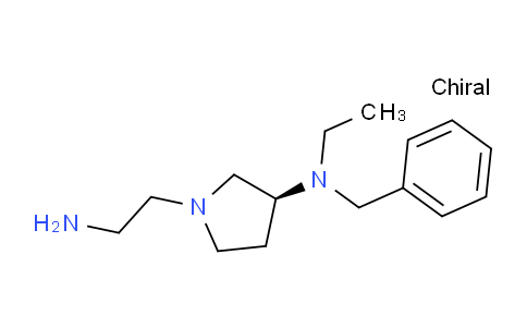 CAS No. 1354015-40-9, (S)-1-(2-Aminoethyl)-N-benzyl-N-ethylpyrrolidin-3-amine