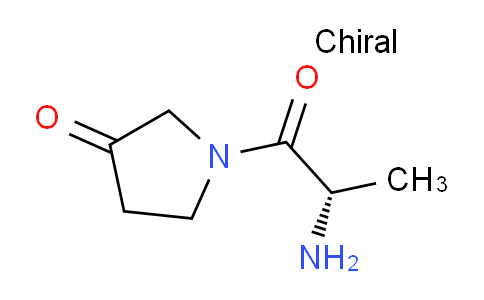CAS No. 1354020-09-9, (S)-1-(2-Aminopropanoyl)pyrrolidin-3-one