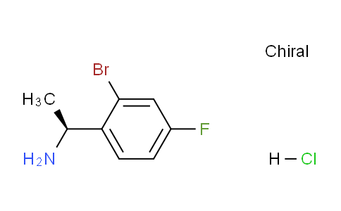 CAS No. 1624261-91-1, (S)-1-(2-Bromo-4-fluorophenyl)ethanamine hydrochloride