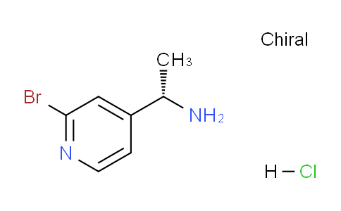 CAS No. 1303967-16-9, (S)-1-(2-Bromopyridin-4-yl)ethanamine hydrochloride