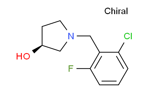 CAS No. 1289585-19-8, (S)-1-(2-Chloro-6-fluorobenzyl)pyrrolidin-3-ol