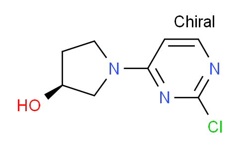 CAS No. 1379439-07-2, (S)-1-(2-Chloropyrimidin-4-yl)pyrrolidin-3-ol