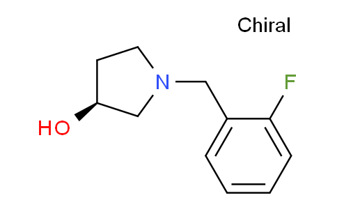 CAS No. 1314354-24-9, (S)-1-(2-Fluorobenzyl)pyrrolidin-3-ol