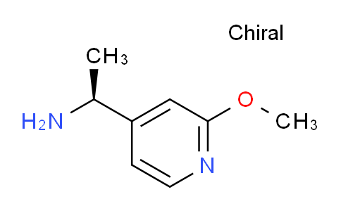 CAS No. 1212853-72-9, (S)-1-(2-Methoxypyridin-4-yl)ethanamine