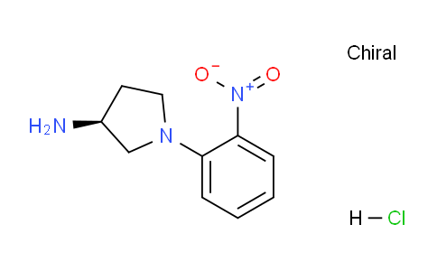 CAS No. 1286207-80-4, (S)-1-(2-Nitrophenyl)pyrrolidin-3-aminehydrochloride