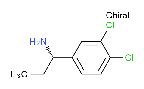 CAS No. 847448-45-7, (S)-1-(3,4-Dichlorophenyl)propan-1-amine