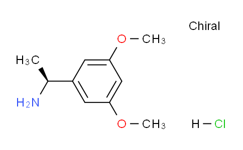 CAS No. 1353006-50-4, (S)-1-(3,5-Dimethoxyphenyl)ethanamine hydrochloride