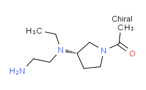 CAS No. 1354018-78-2, (S)-1-(3-((2-Aminoethyl)(ethyl)amino)pyrrolidin-1-yl)ethanone