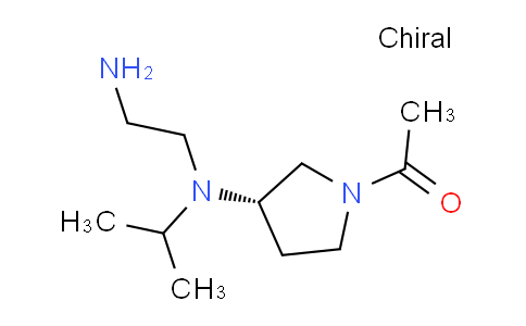 CAS No. 1354001-83-4, (S)-1-(3-((2-Aminoethyl)(isopropyl)amino)pyrrolidin-1-yl)ethanone